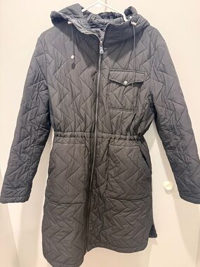 Bernardo quilted down coat